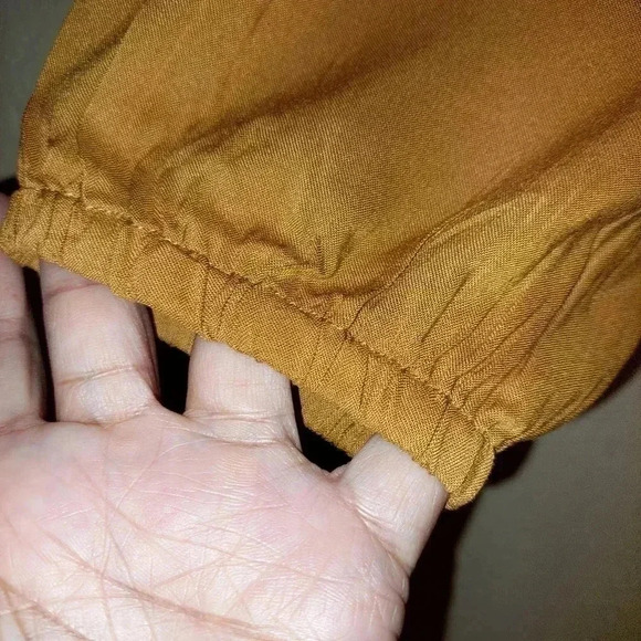 Savanna Jane Blouse Womens Size S Yellow Peasant Embroidered Floral Boho Shirt - Picture 3 of 7